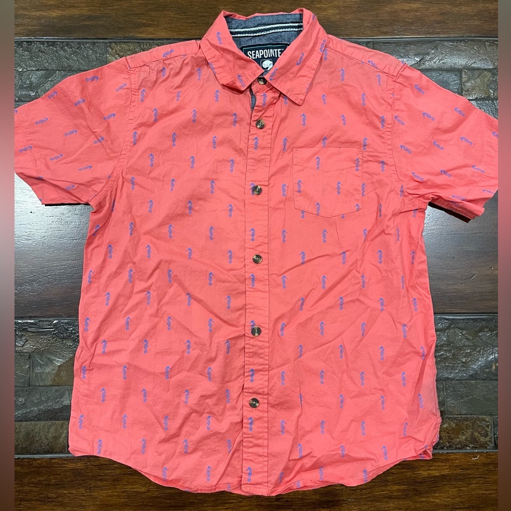 Seapointe Button-Down Boys Shirt